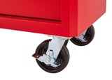 MAXIMUM Tool Storage Cabinet, Built-In Power Bar with USB, 9-Drawer, 47-in, Red
