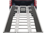 Aluminum Tri-Panel Folding Aluminum Loading Ramp, Non-Slip & Stable Base, 85 x 54-in, 1500-lb