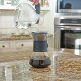 1.4L Glass Whistling Stovetop Kettle, Dishwasher Safe