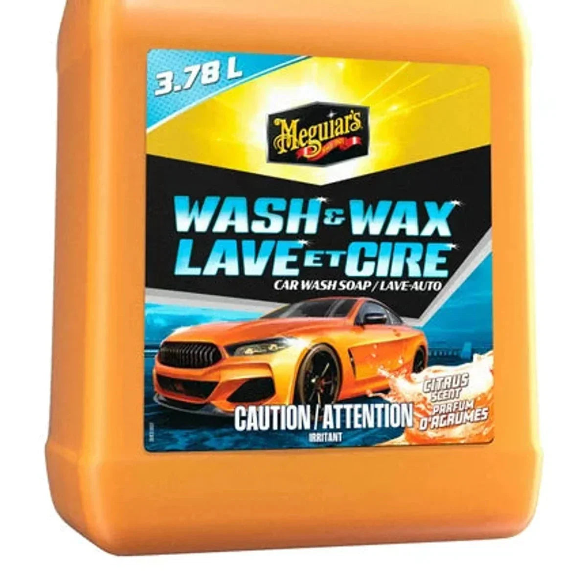 Meguiar's Wash and Wax Citrus Scent 3.78L
