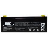 12-Volt 2.3 Ah SLA Battery, F1 Terminal