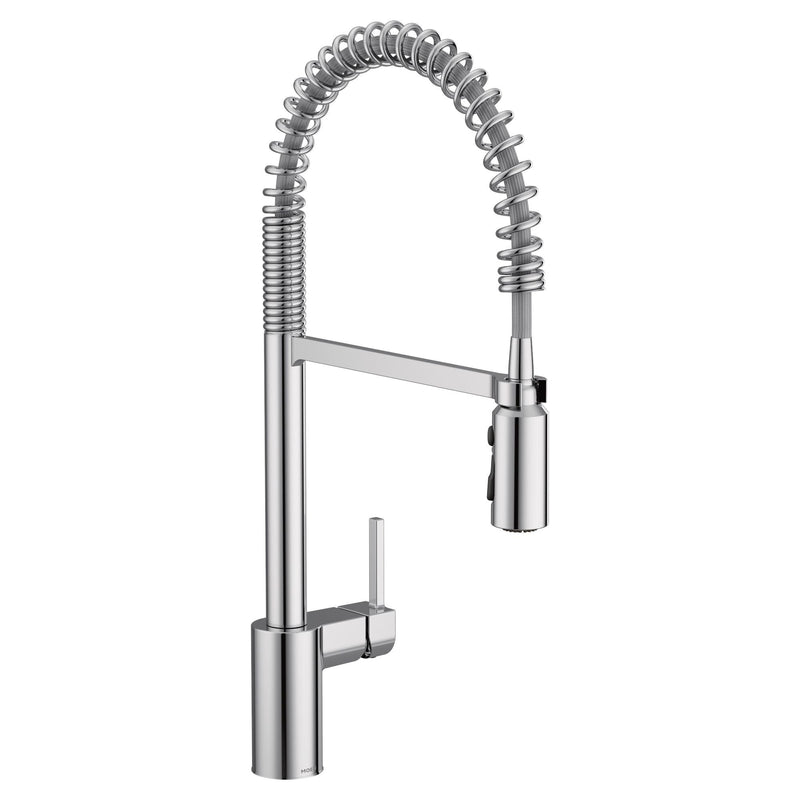 Align Single Handle High Arc Pull Down Sprayer Kitchen Faucet, Chrome H2662
