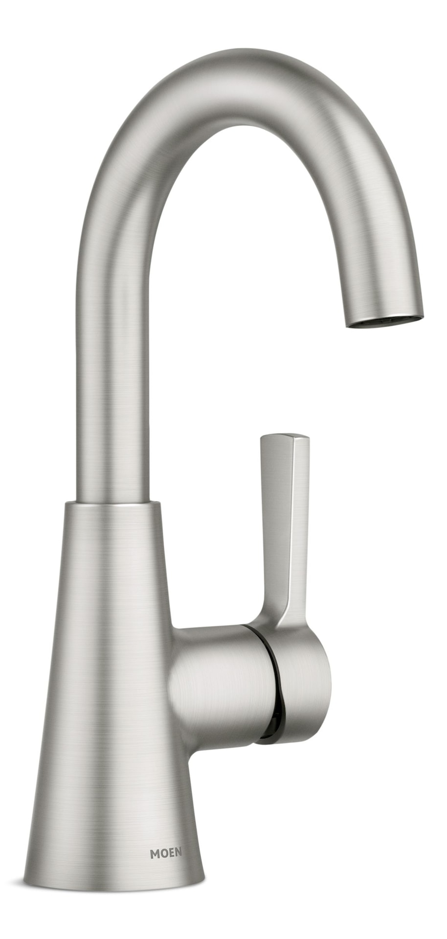 Mikah Single Handle Bathroom Faucet, Spot-resistant Brushed Nickel