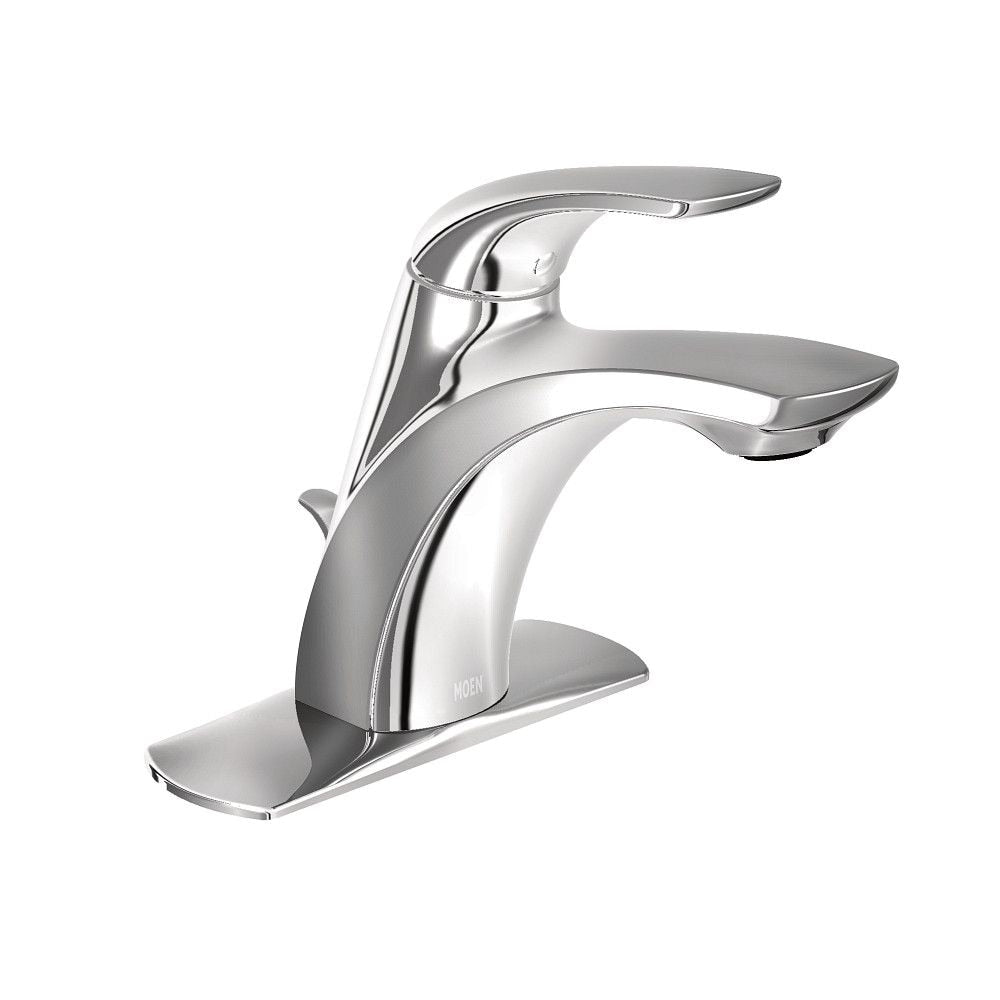 Zarina Single Handle High Arc Bathroom Faucet, Chrome