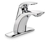 Zarina Single Handle High Arc Bathroom Faucet, Chrome