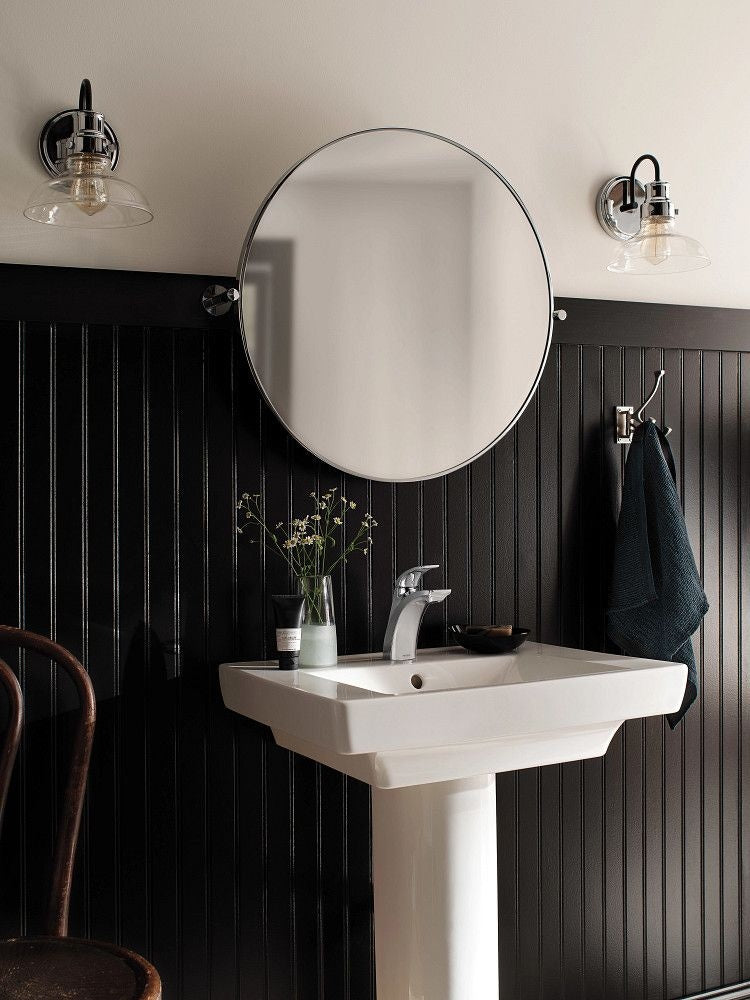 Zarina Single Handle High Arc Bathroom Faucet, Chrome