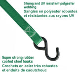 1,500-lb Ratchet Tie Down Straps, with Padded Handle, 1-in x 14-ft