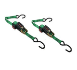 1,500-lb Rocker Ratchet Tie Down, 1-in x 15-ft, 2-pk