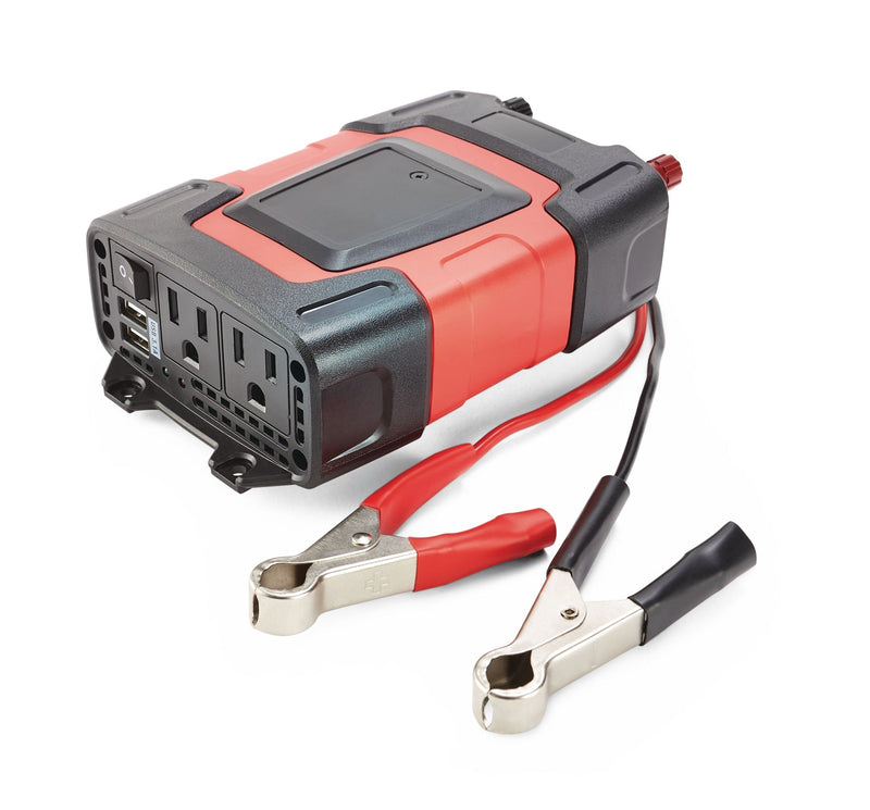 200W Power Inverter with Dual USB & AC Ports A8572