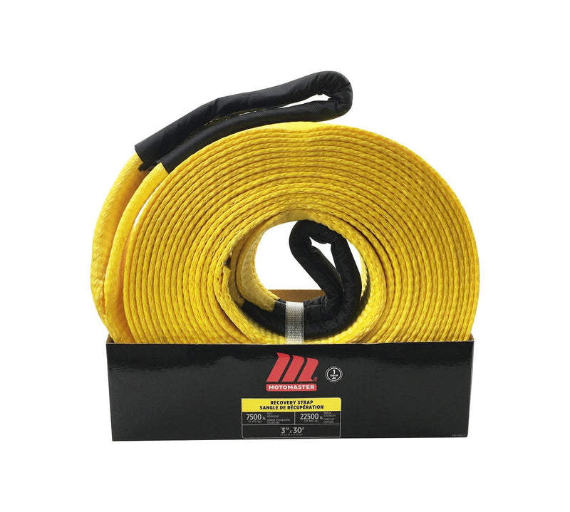 22,500-lb Recovery Strap with Loop Ends, 3-in x 30-ft K4983