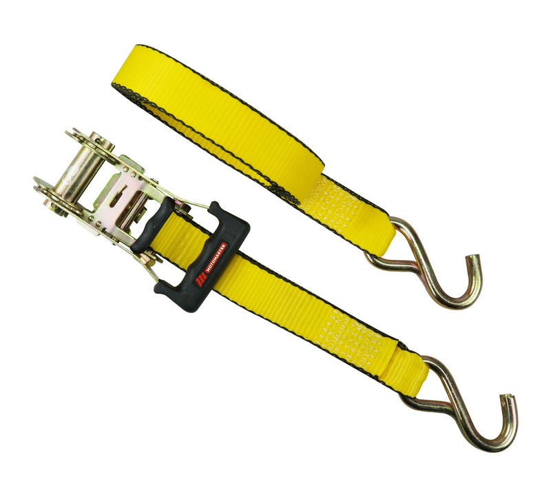 5,000-lb Padded Handle Ratchet Tie Down Strap, 1.5-in x 14-ft U739