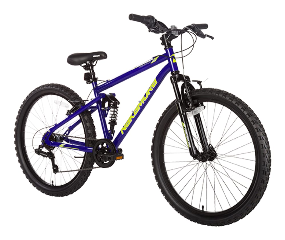 Monster 2 Junior Hardtail Mountain Bike, 7-Speed, 24-in