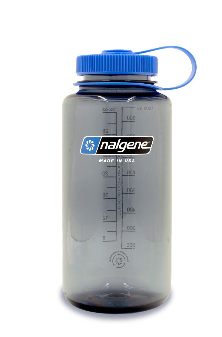 Sustain Wide Mouth Water Bottle, Grey, 1 L X4854