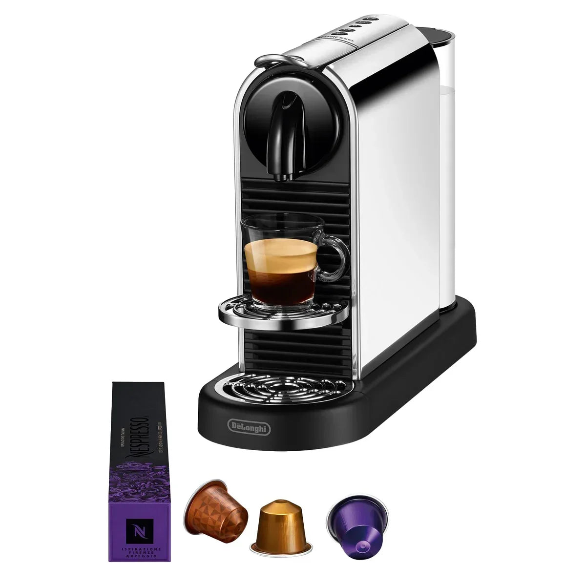 Citiz Espresso Machine by, Platinum, with $30 coffee voucher