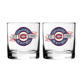 Hockey Rocks Glass, 2-pk