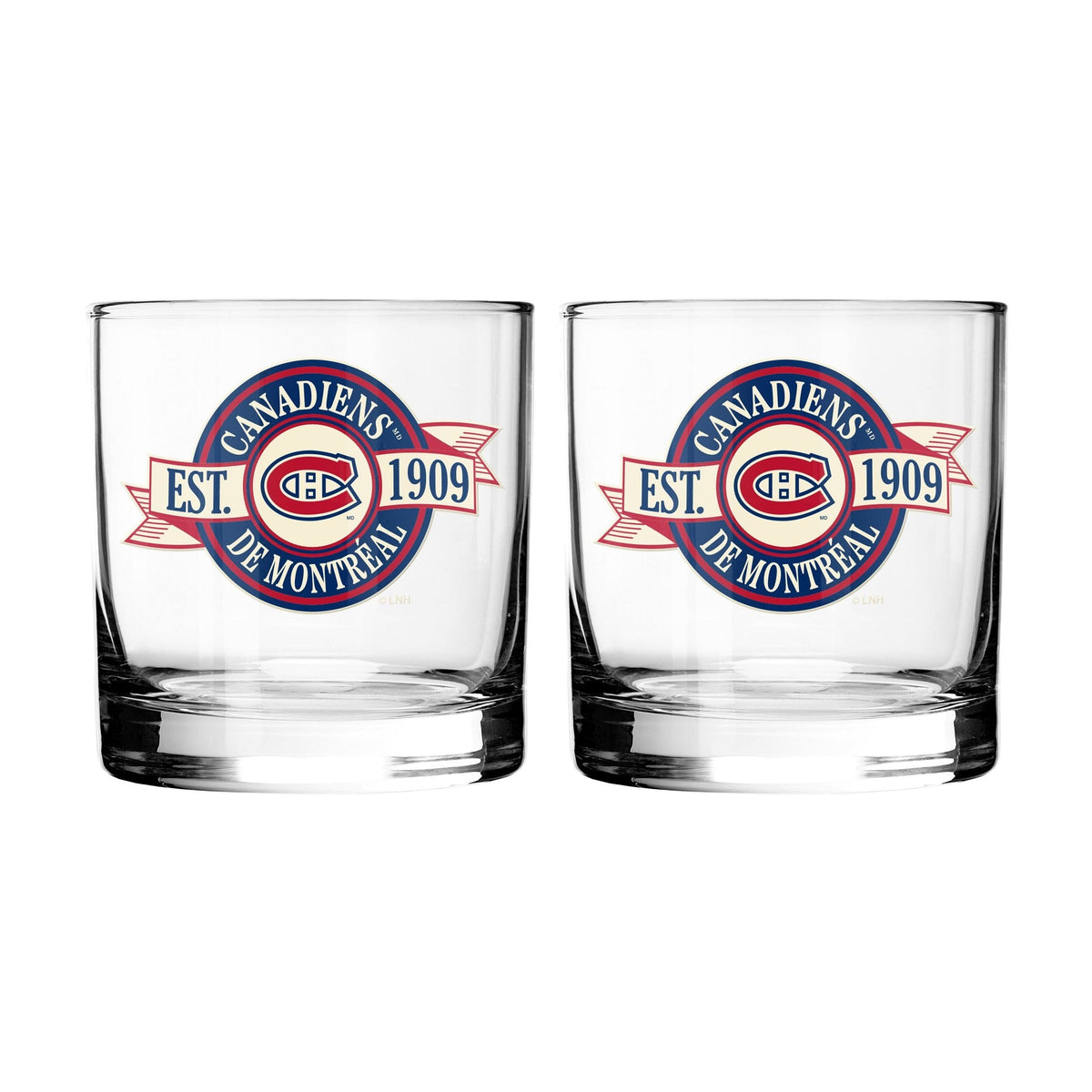 Hockey Rocks Glass, 2-pk