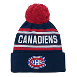 Jacquard Cuffed Knit Pom Toque, Youth