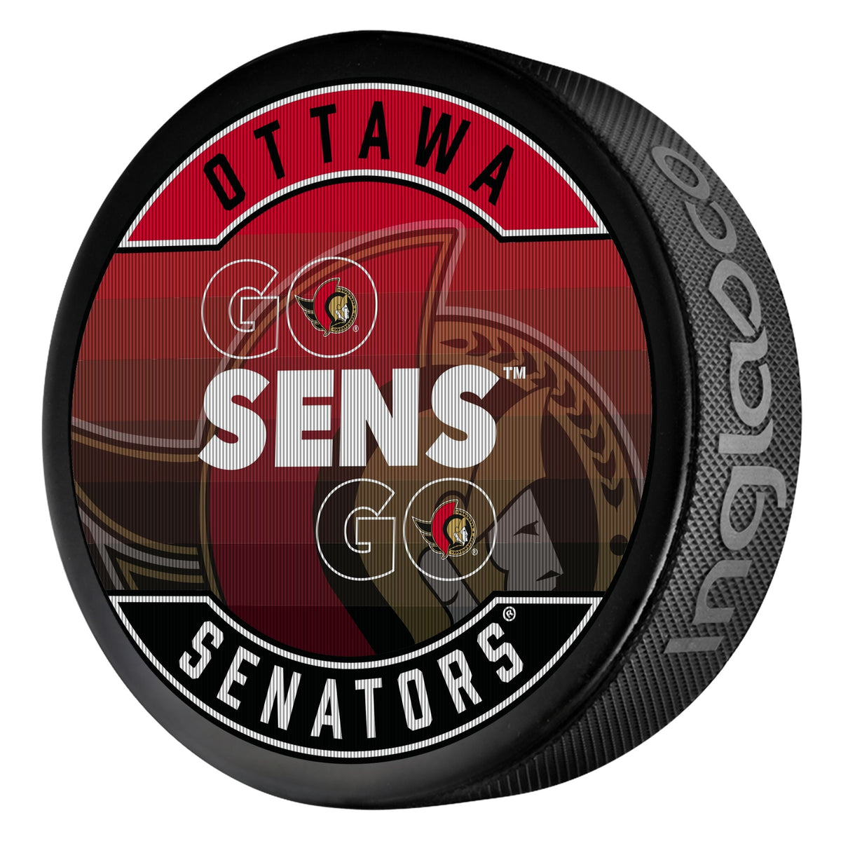 Dual-Image Lenticular Hockey Puck, 6-oz