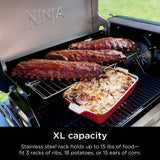 Ninja FlexFlame Upgrades Expandable Stainless Steel Roast & Smoke Rack