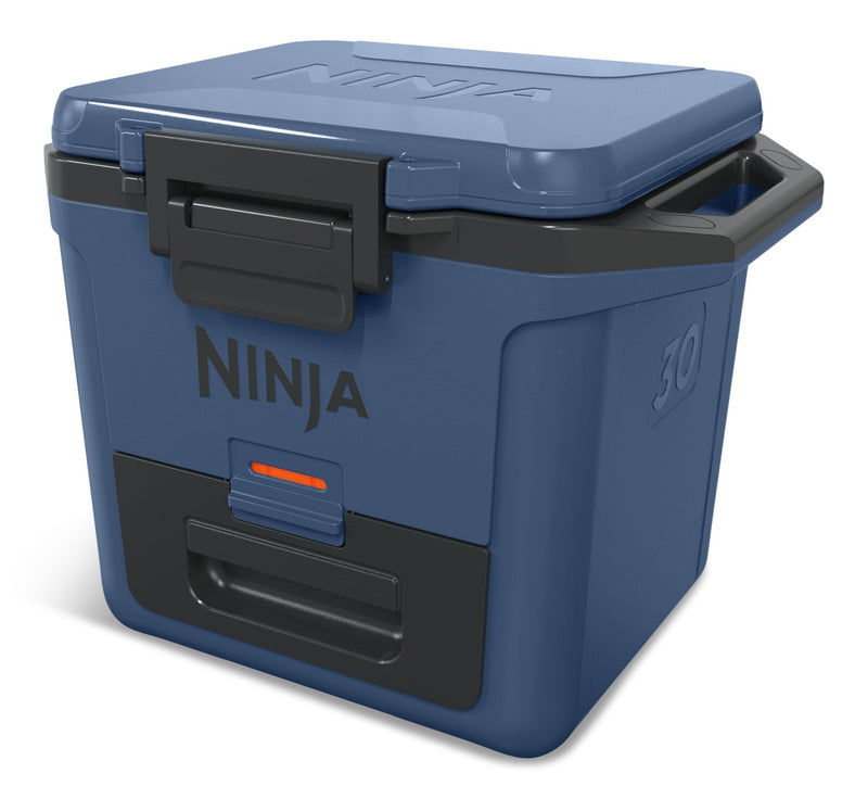 30-Quart Portable Hard Cooler with Drawer, 28-L, Blue G7754