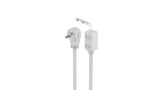 15-ft 16/2 Indoor Extension Cord, 3 Outlets, Flat Plug, White