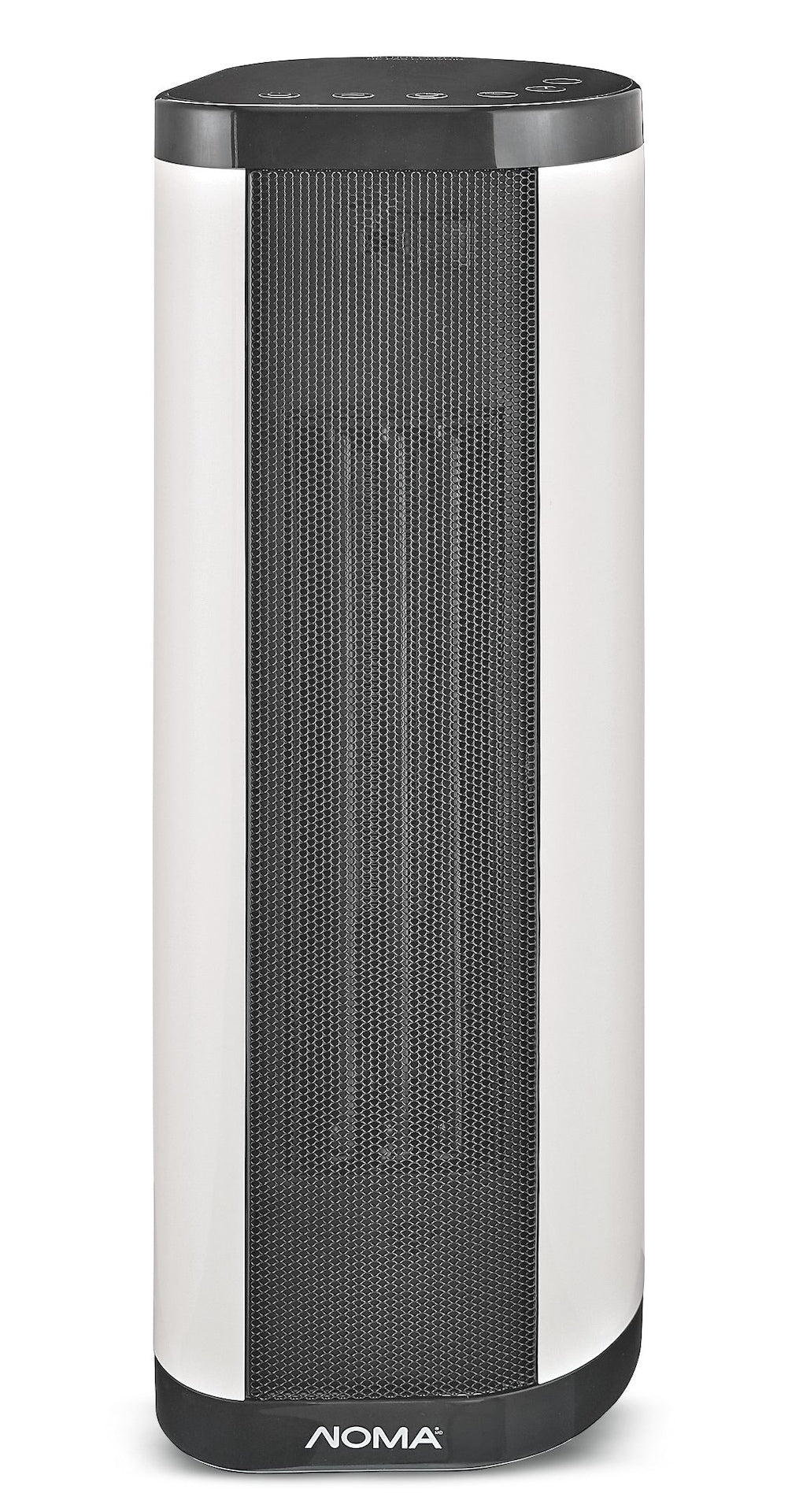 Oscillating Tower/Baseboard Heater withRemote Control & Thermostat, 1500W, White