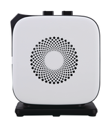Portable Oscillating Portable Ceramic Space Heater withThermostat, 1500W, White