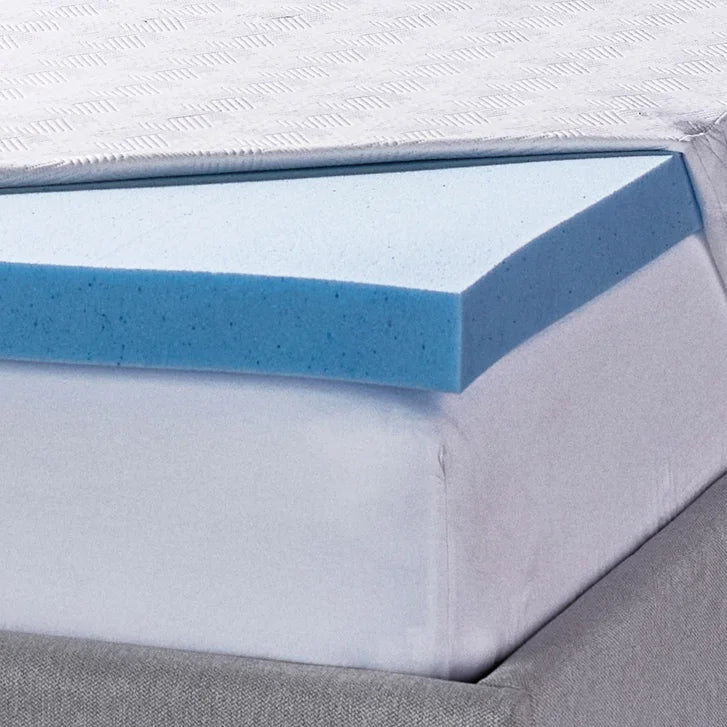 Novaform ComfortLuxe Plus Gel Memory Foam 3-inch Mattress Topper