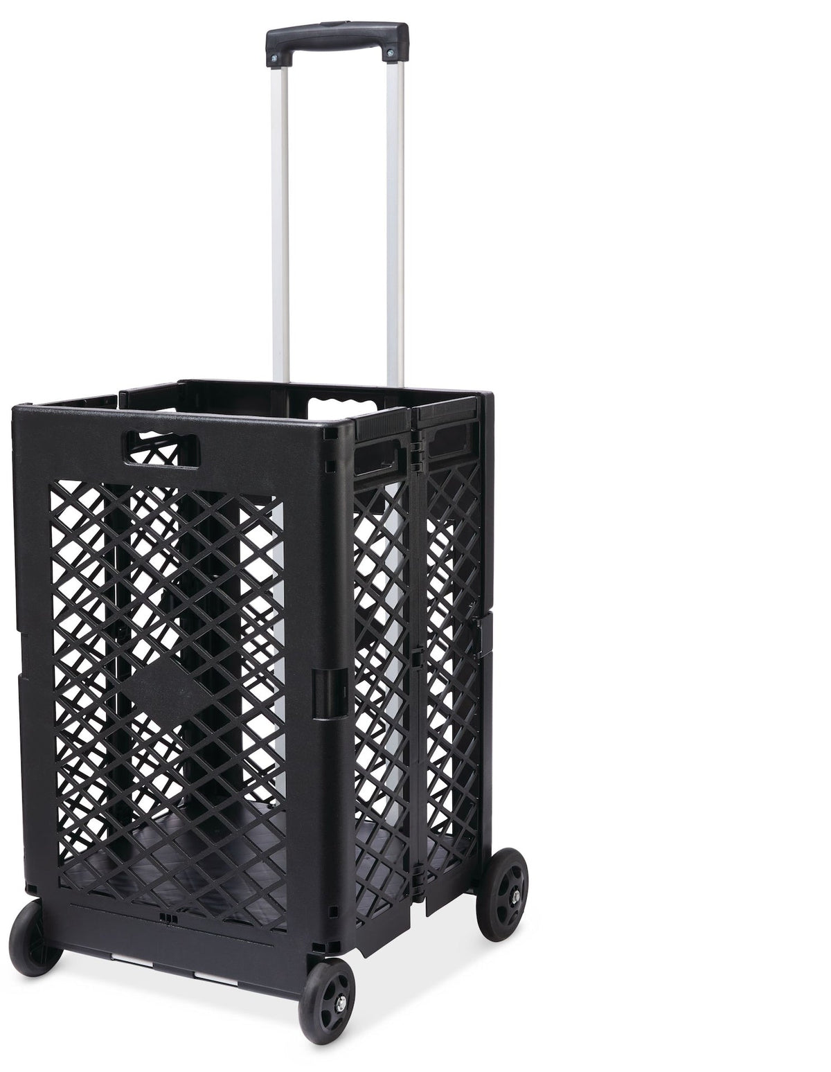 Folding Pack & Roll Cart, 55-lb