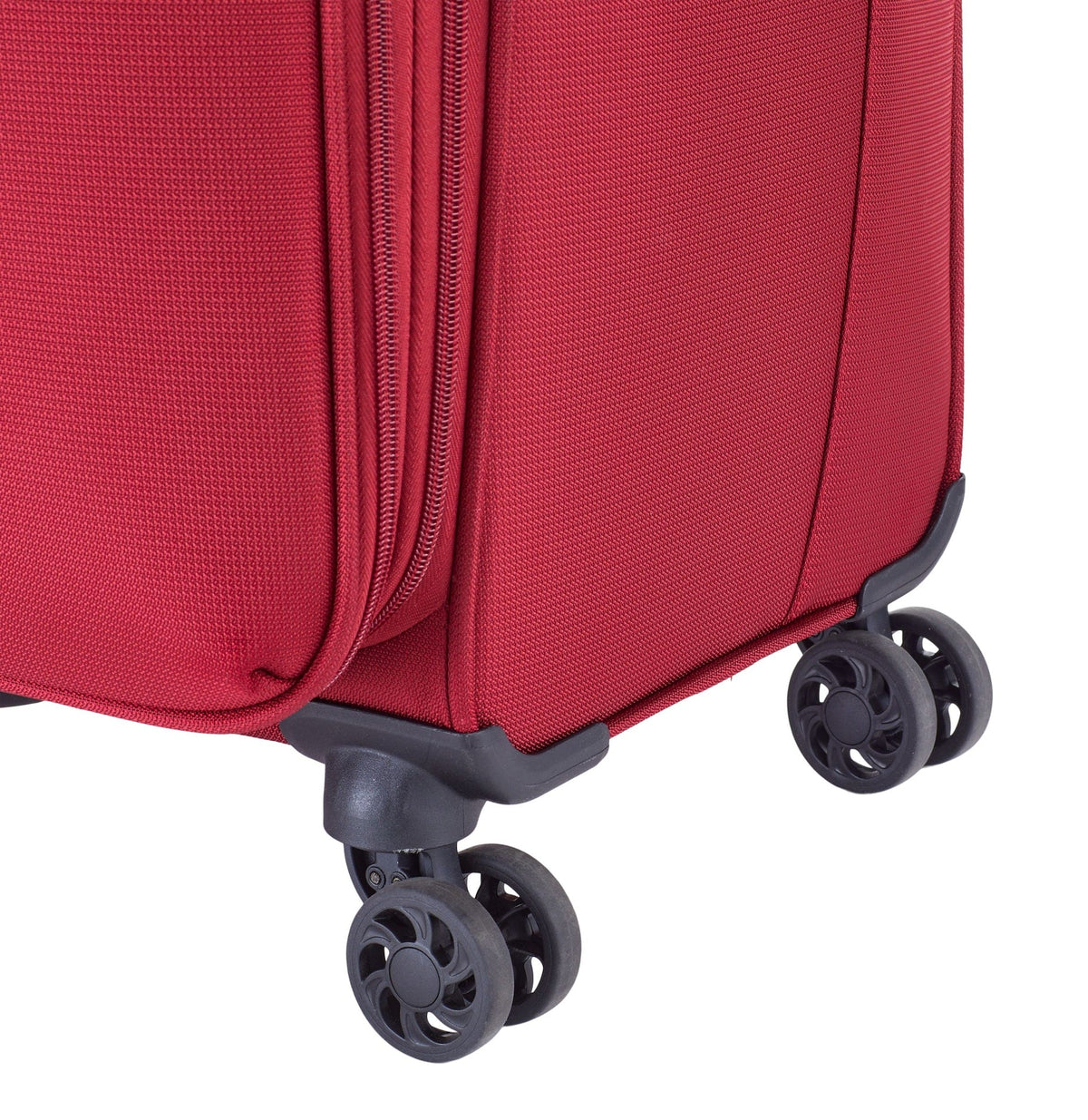 Outbound Softside Large Luggage, Wheeled, Red