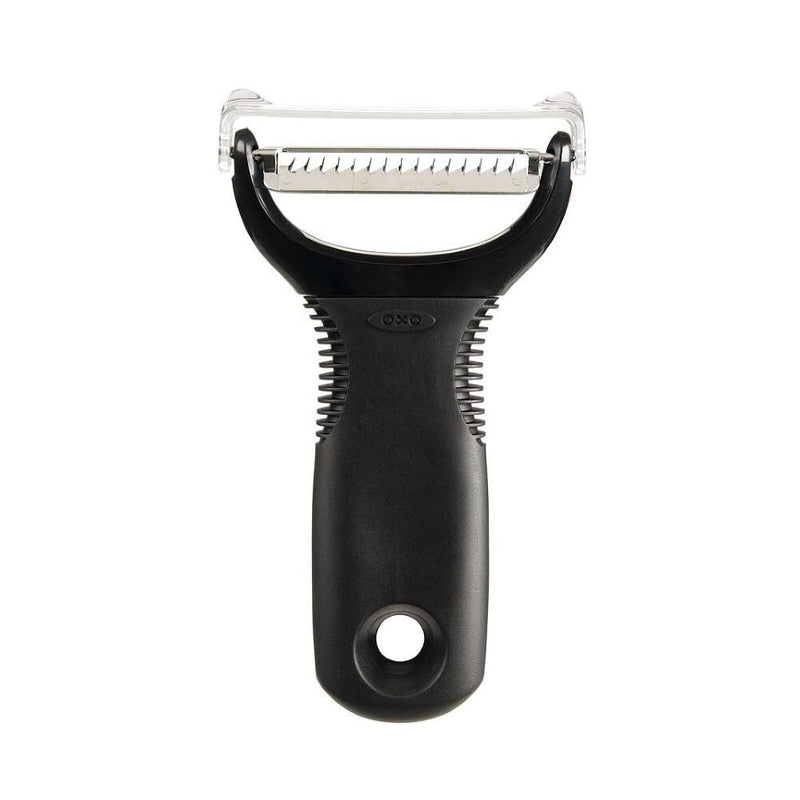 Stainless Steel Julienne Peeler, Black A9250