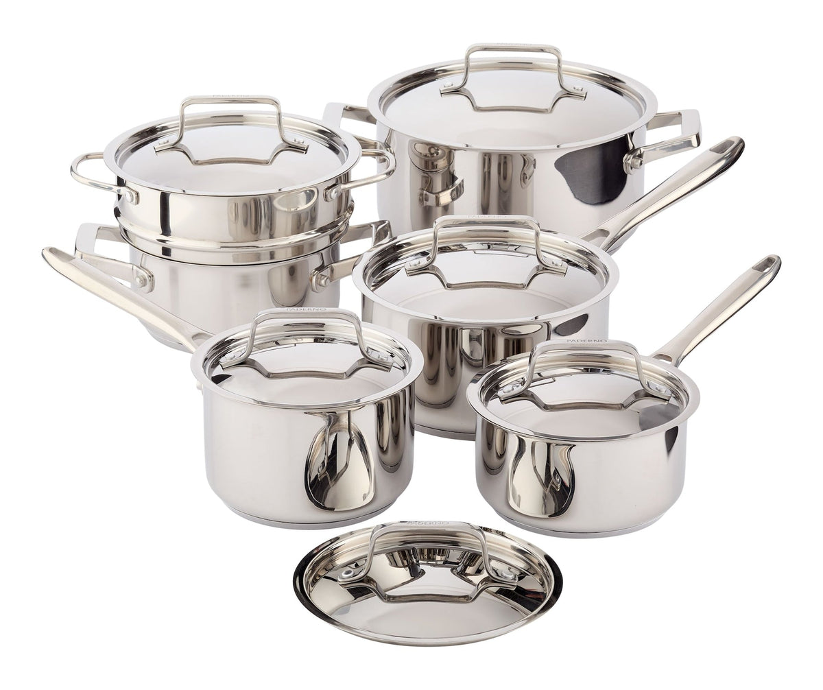 Canadian Signature Stainless Steel Cookware Set, 12-pc