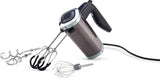 High Power 10-Speed Hand Mixer, Black Stainless Steel