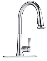 Single-Handle Pull-Down Kitchen Faucet, Chrome