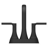 Vaneri 4-in Centreset Bath Faucet, Matte Black