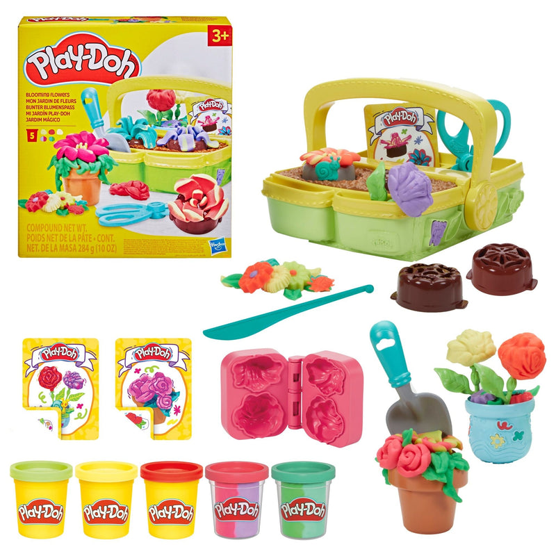 Toy Flower Garden Playset for Sensory Play E5477