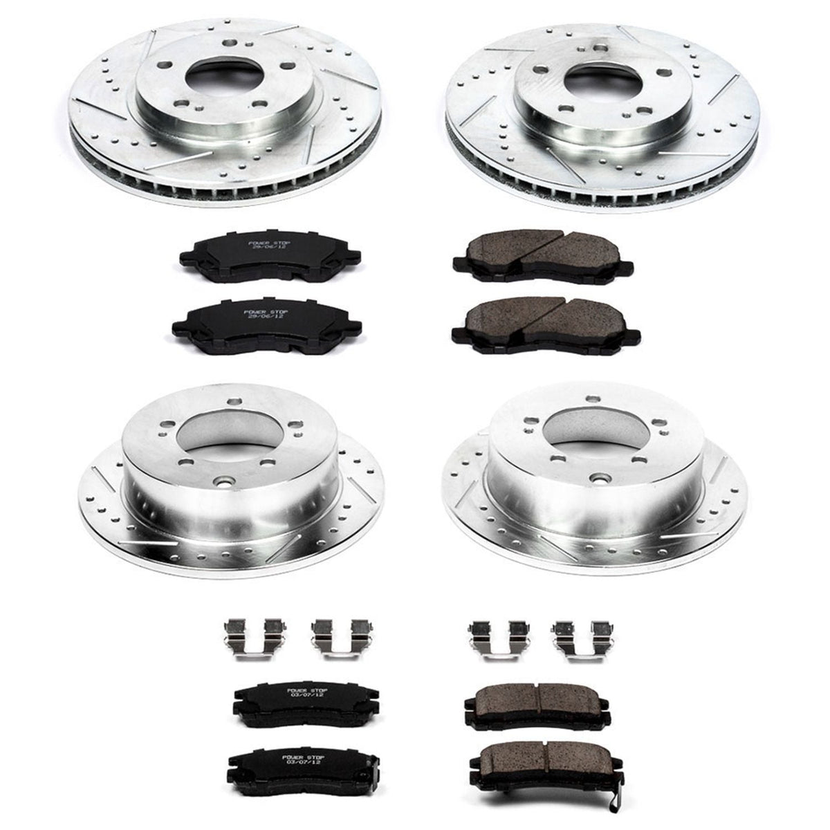 Z23 Evolution Sport Performance Brake Kit - Front & Rear (Part# K0-K5999)