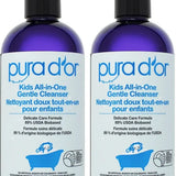 Pura D'or Kids All-in-One Gentle Cleanser, 2 x 473 mL