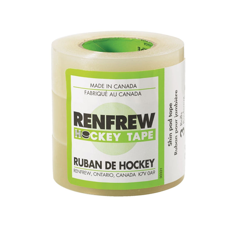 Waterproof Hockey Tape, Clear, 24-mm x 15-m, 3-pk N1057