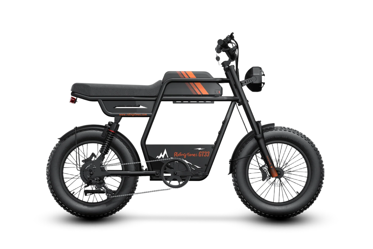 GT33 All-Terrain Cafe Racer Cargo Electric Bike