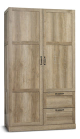 2 Door 2 Drawer Wardrobe, Oak