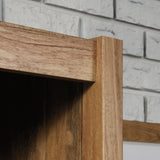 Cannery Bridge 3-Door Bookcase/Bookshelf Storage Cabinet, Sindoori Mango Finish