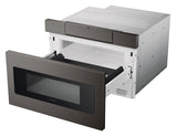 Sharp Black Stainless Steel Microwave Drawer Oven, 24-in