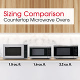 Sharp XL Countertop Microwave Oven with Inverter, 2.2-cu-ft