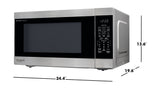 Sharp XL Countertop Microwave Oven with Inverter, 2.2-cu-ft