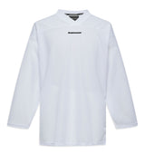 Mesh Practice Hockey Jersey, Junior, White, Assorted Sizes