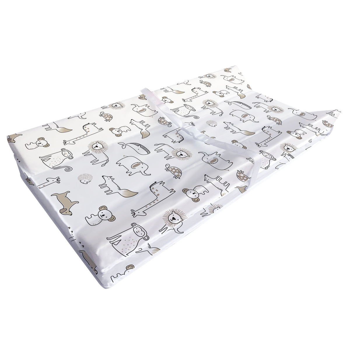 Contour Waterproof Diaper Change Pad, Safari