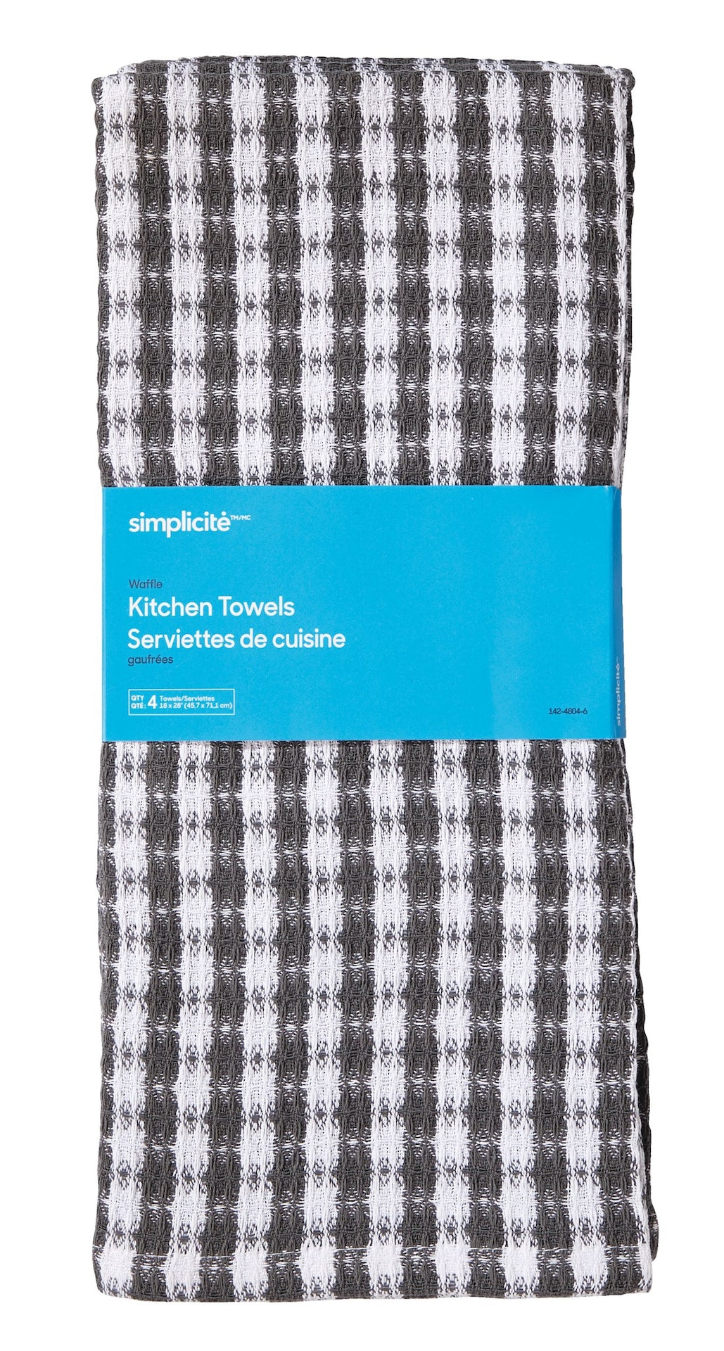 Waffle Dishcloths, 4-pk