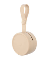 Silicone BPA-Free Pacifier Case, Beige