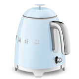 Retro Style Electric Mini Kettle with Cordless Base, Light Blue, 0.8-L